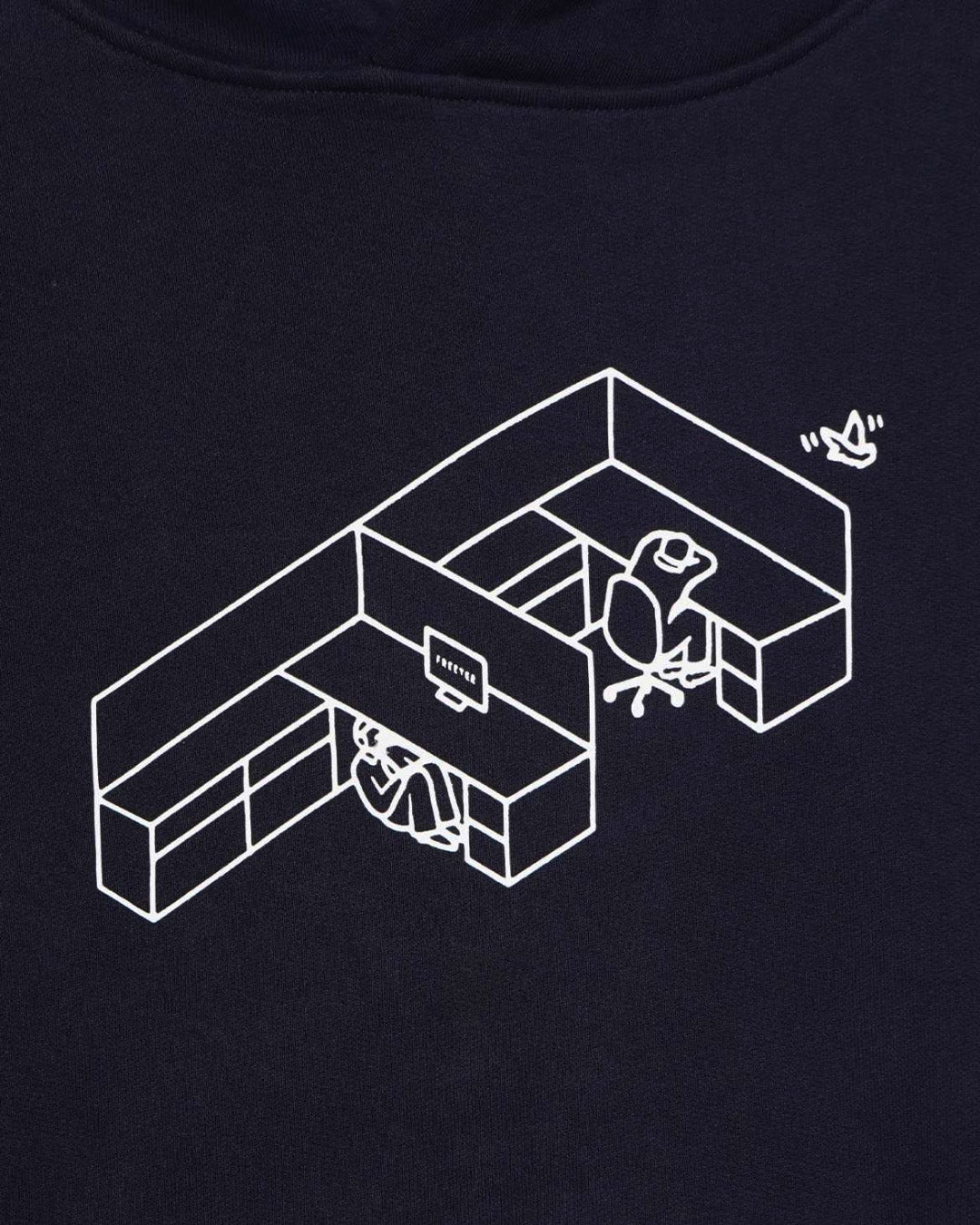 Cubicle hoodie