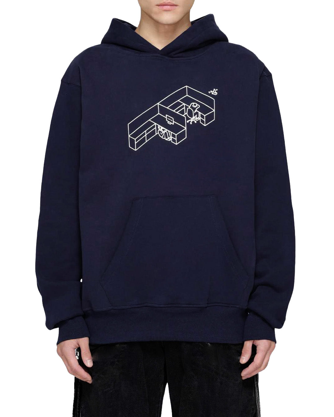 Cubicle hoodie