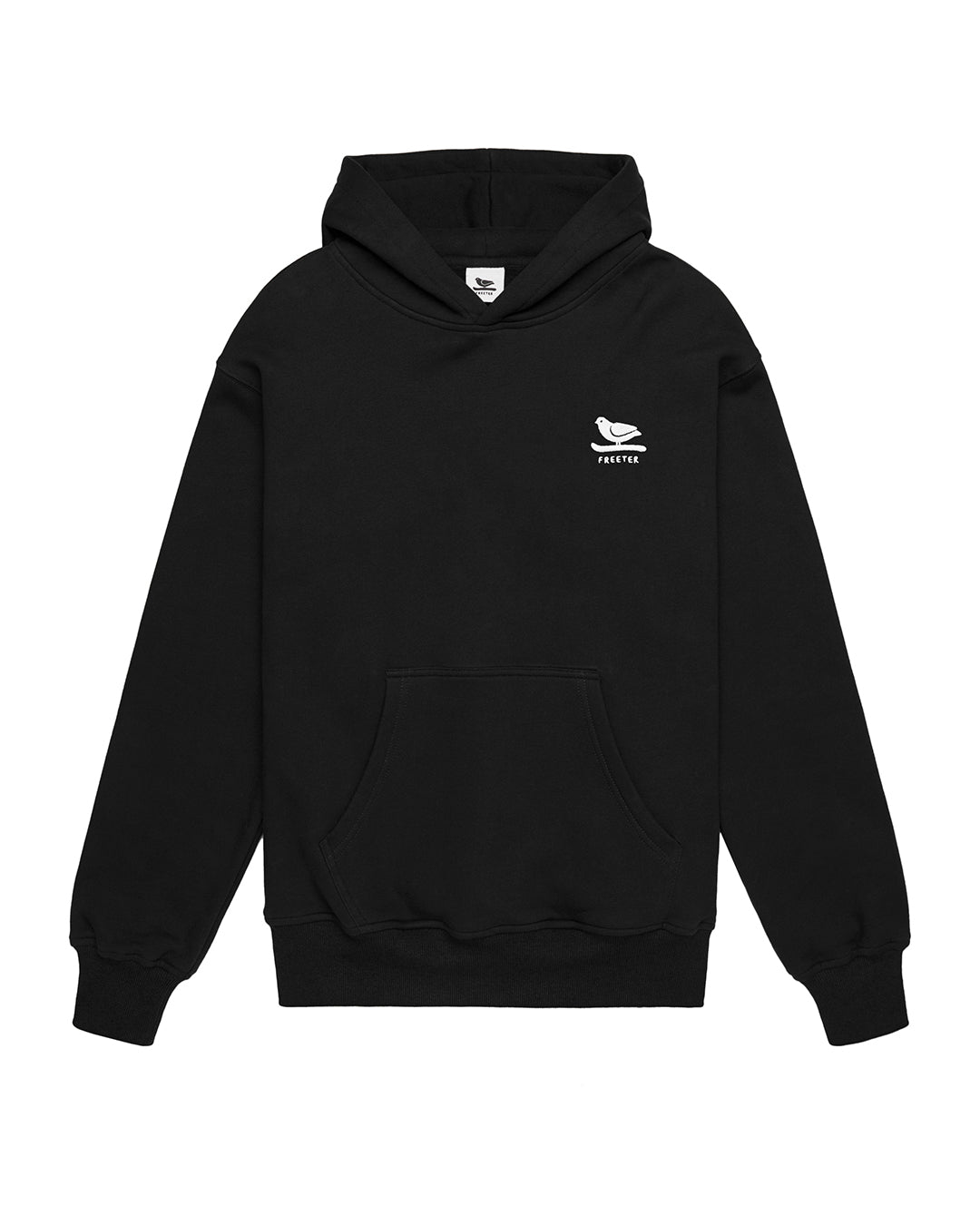 Clip Hoodie Black