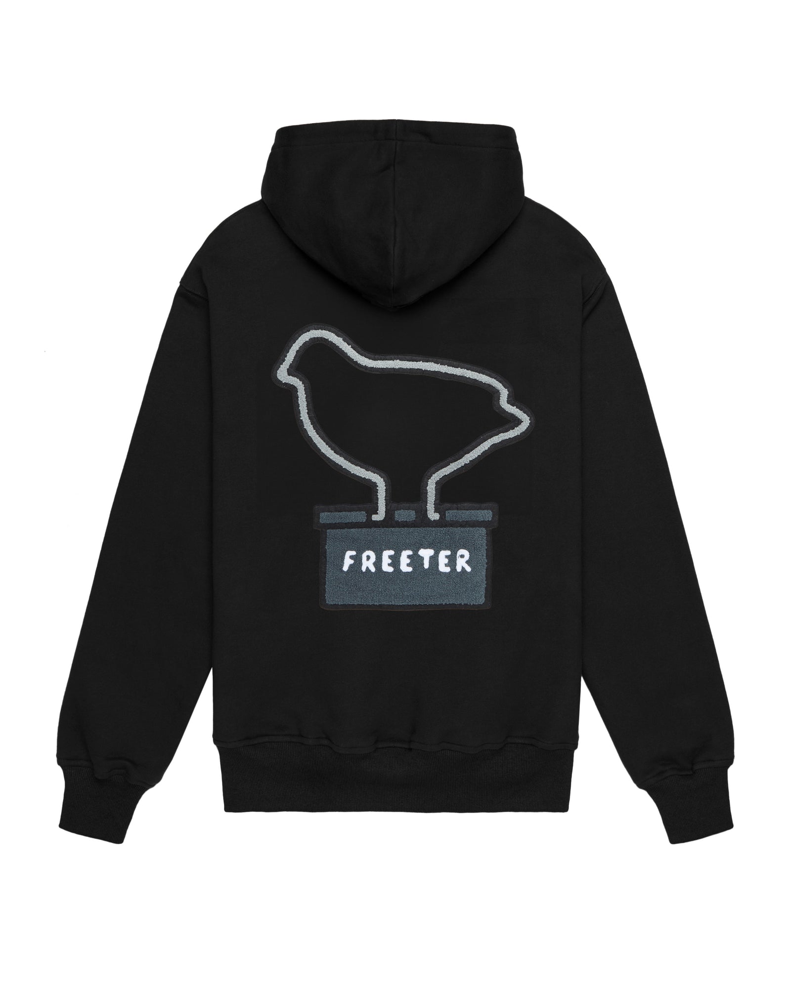 Clip Hoodie Black