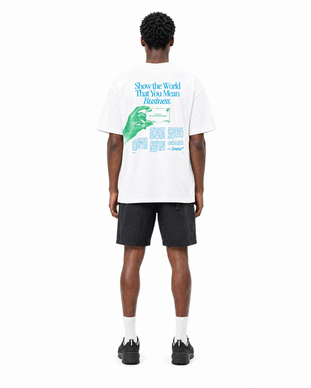 Business t-shirt white