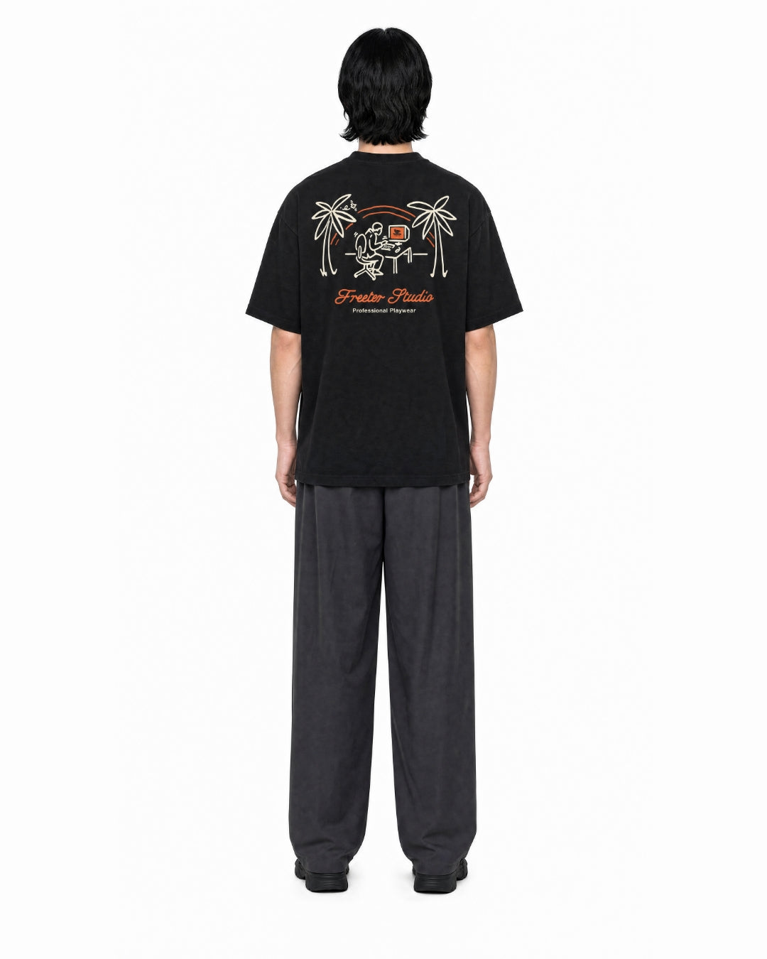 Paradise t-shirt black