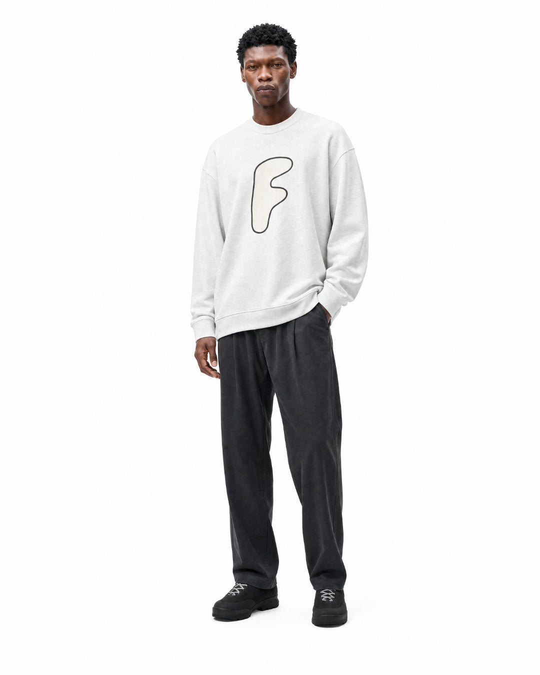 Pivot crewneck grey