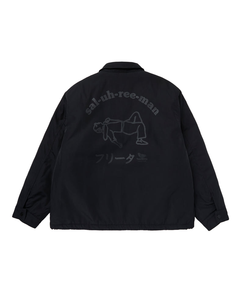 Sal-uh-ree-man jacket