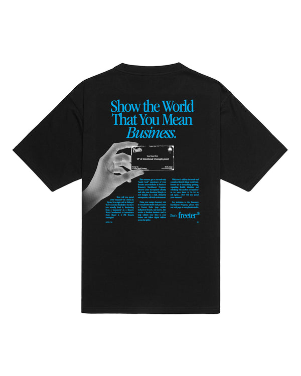Business t-shirt black