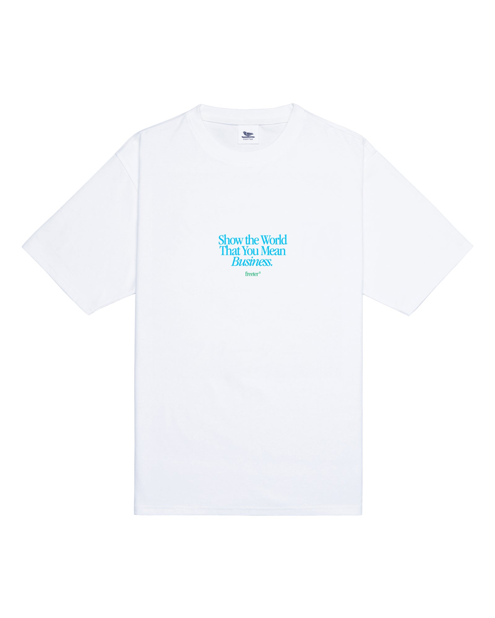 Business t-shirt white