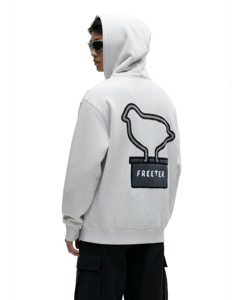 Clip Hoodie Grey