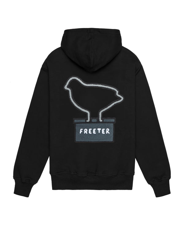 Clip Hoodie Black