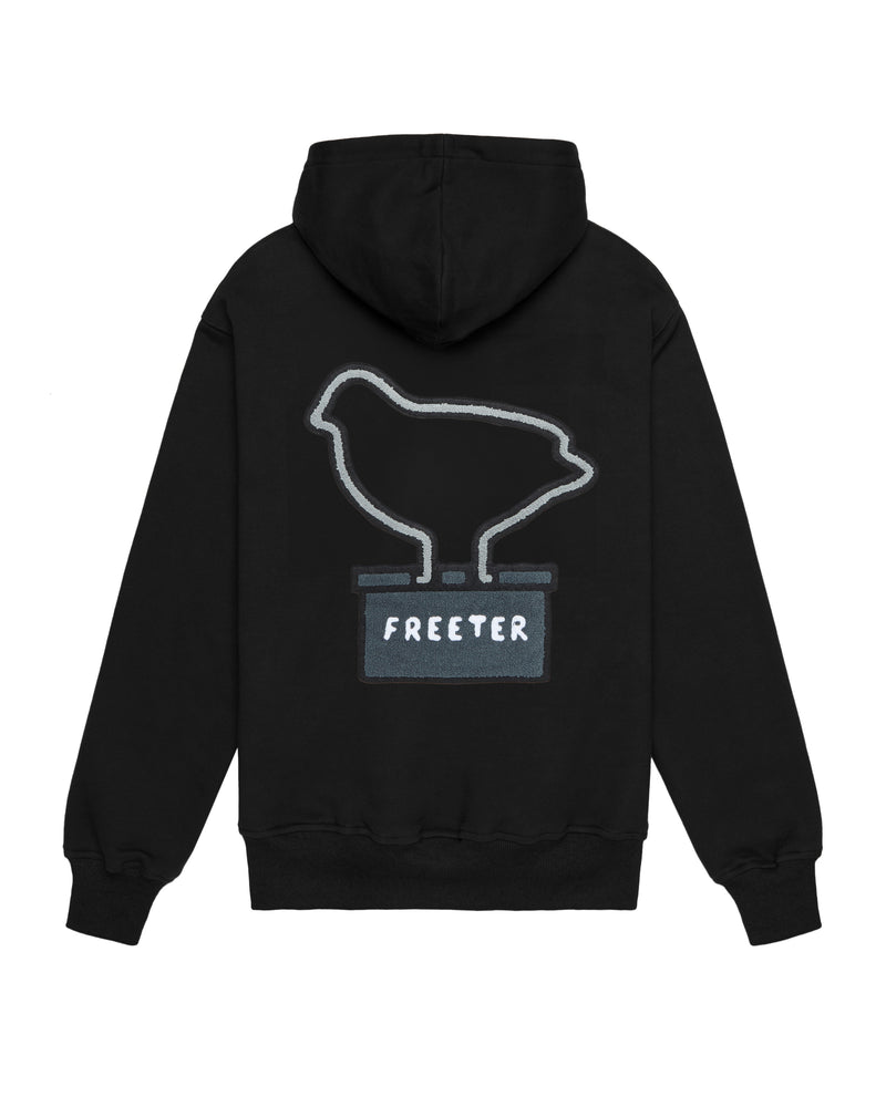 Clip Hoodie Black