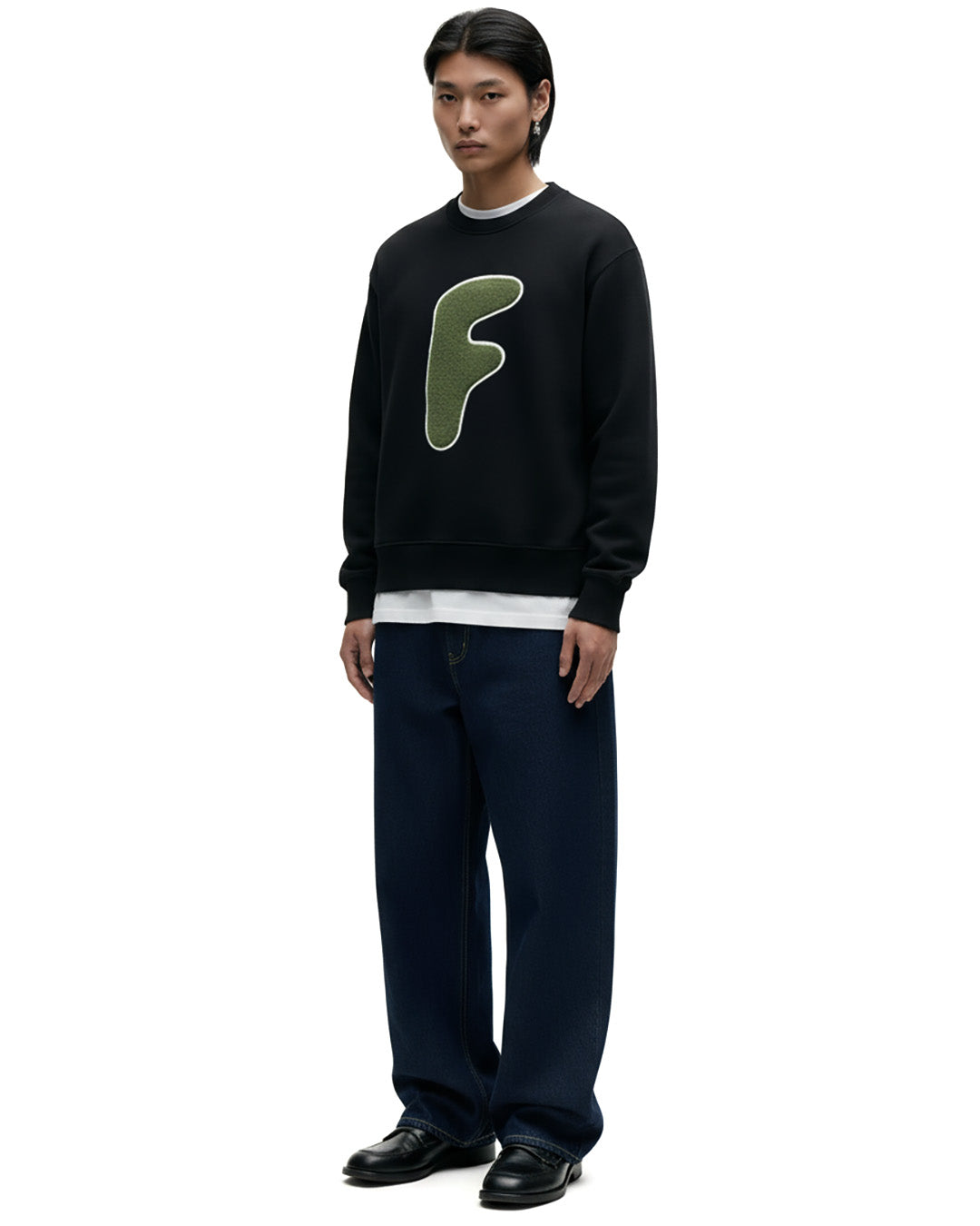 Pivot crewneck black